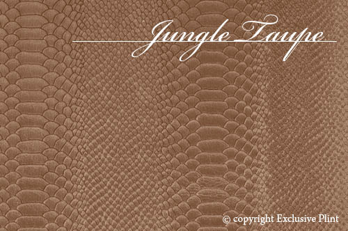 Jungle Taupe Leder-Wandpaneel