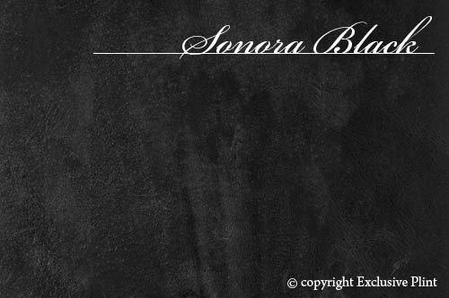 Sonora Black Leder-Wandpaneel