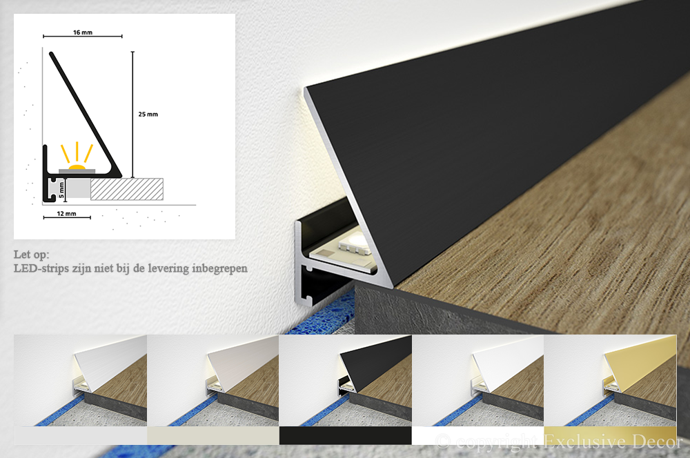 minilisten Sliedrecht aluminium Sliedrecht