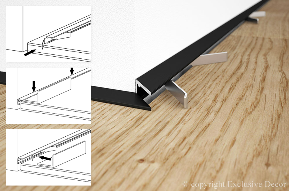 minilisten Montageveren aluminium Montageveren